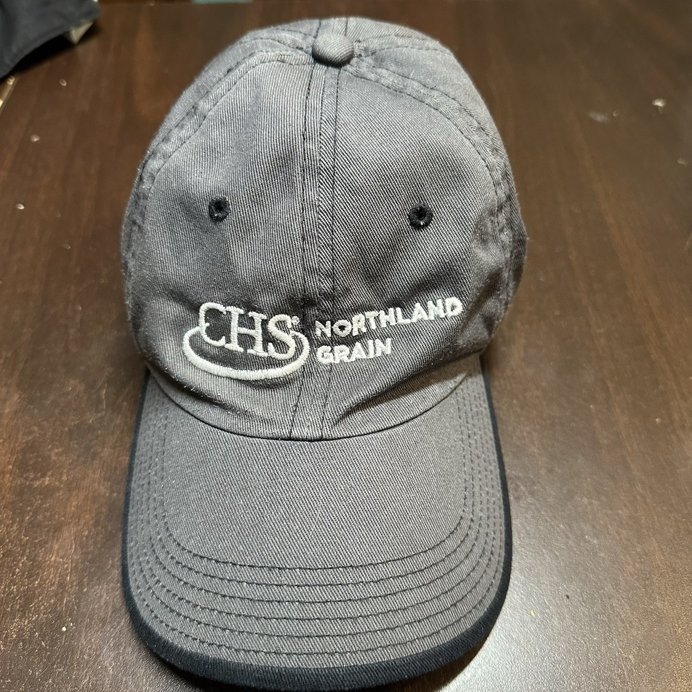 CHS Northland Grain‎ Mens OSFA Gray Adjustable Dad Hat Cap Port Authority